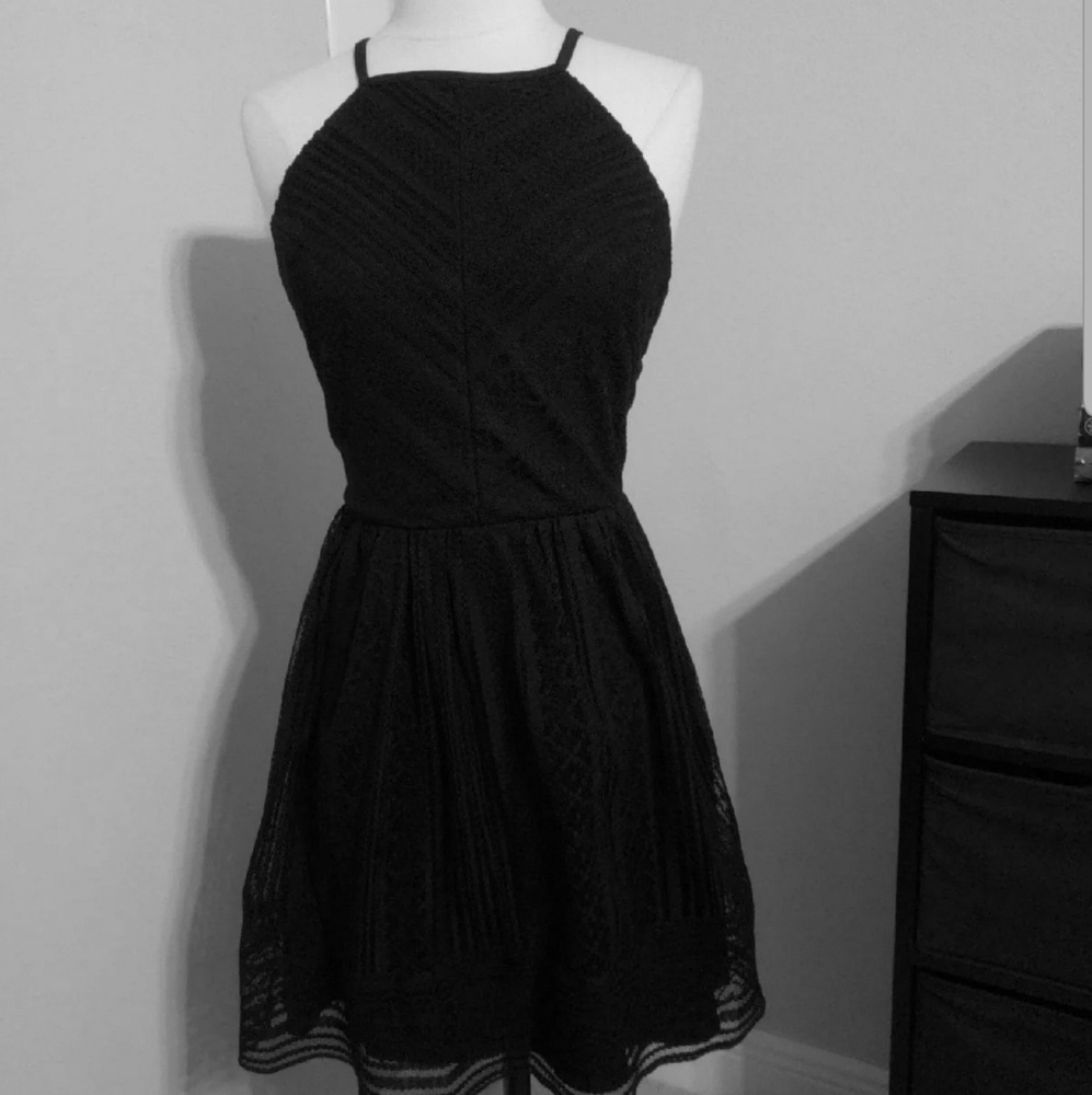 Black Lace Dress